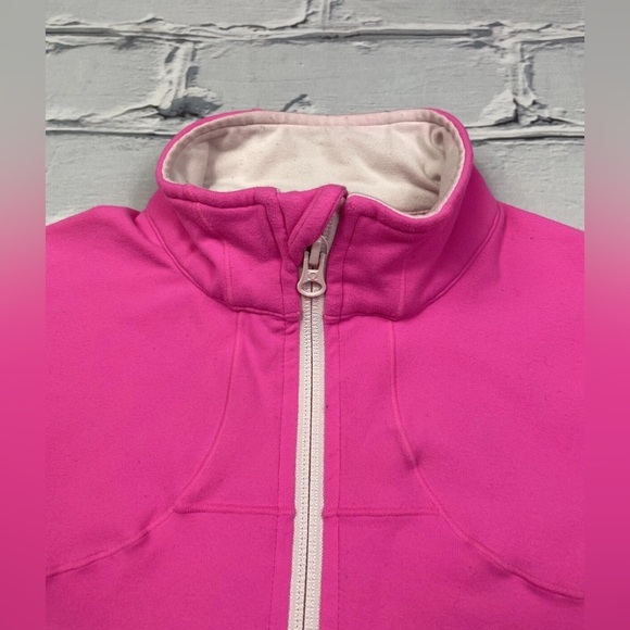 Lululemon Sonic Pink Lightweight Activewear Jacket Women’s Sz 4 Limited Edition - Picture 6 of 13